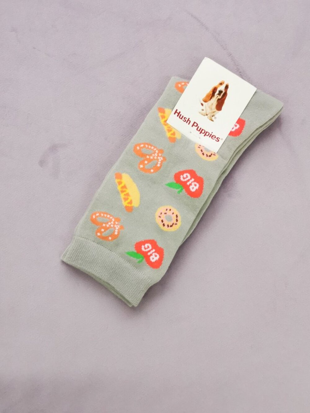 New Hush Puppies Calf Socks Fun Pattern Comfortable Socks
